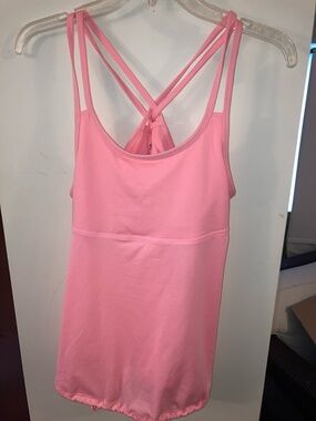 Like New…Bright Coral colored Champion Racerback Tank Top